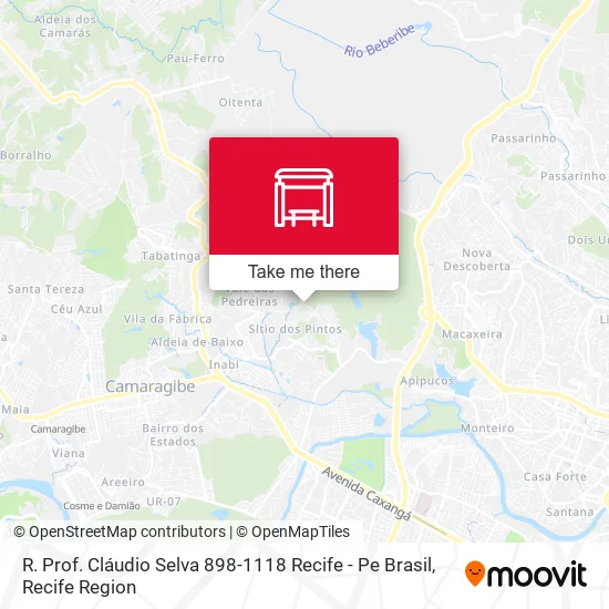 R. Prof. Cláudio Selva 898-1118 Recife - Pe Brasil map