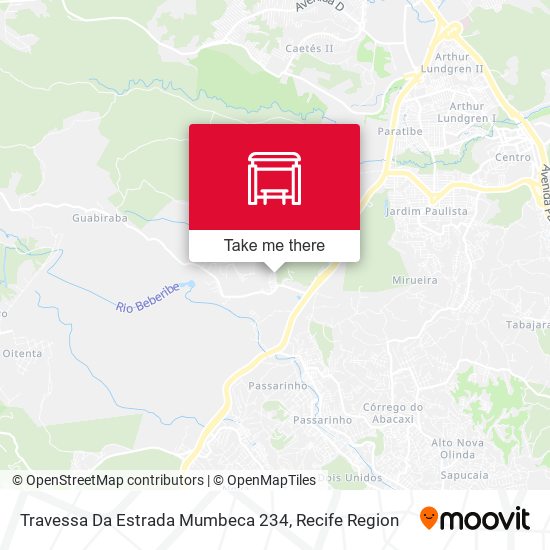 Travessa Da Estrada Mumbeca 234 map