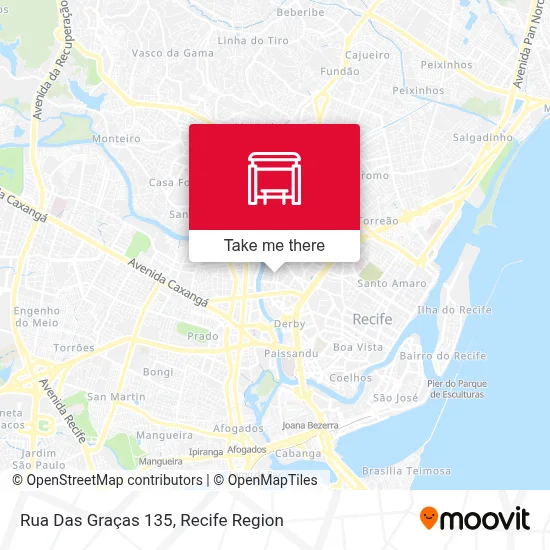 Rua Das Graças 135 map