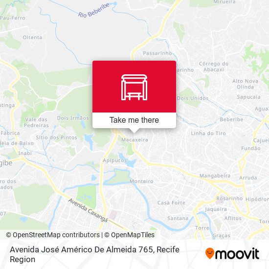 Avenida José Américo De Almeida 765 map