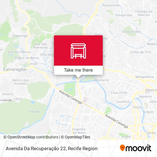 Avenida Da Recuperação 22 map