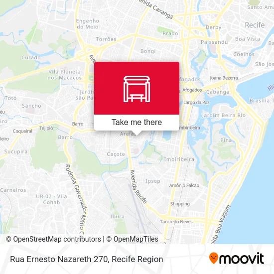 Rua Ernesto Nazareth 270 map