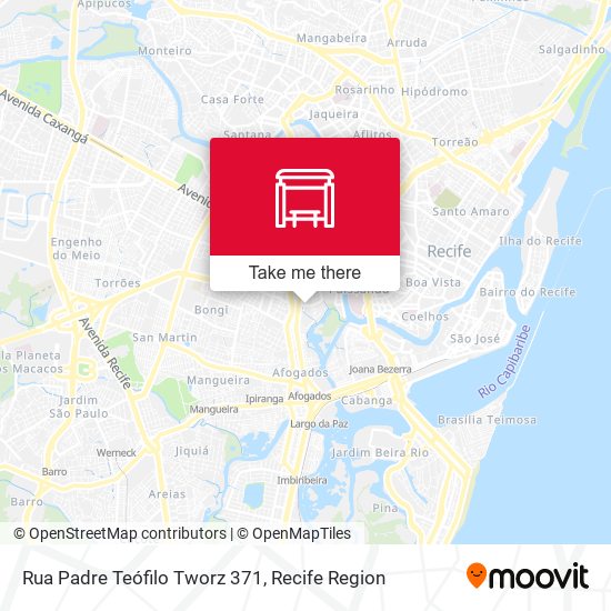 Rua Padre Teófilo Tworz 371 map