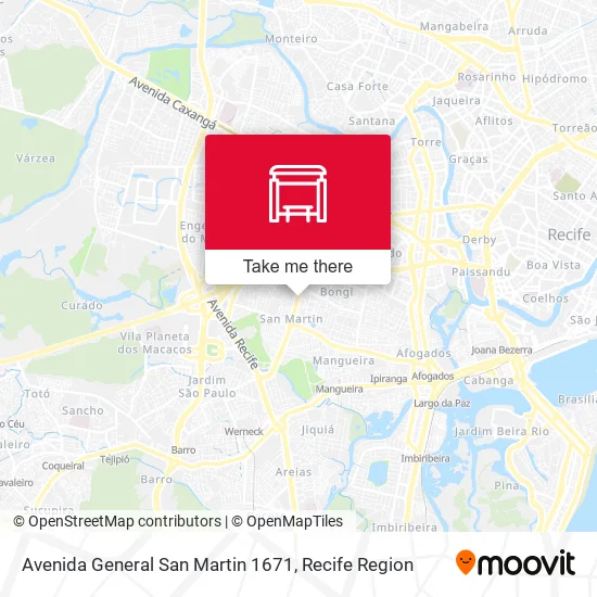 Avenida General San Martin 1671 map