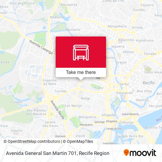 Avenida General San Martin 701 map