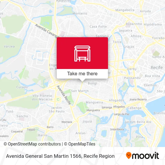 Avenida General San Martin 1566 map