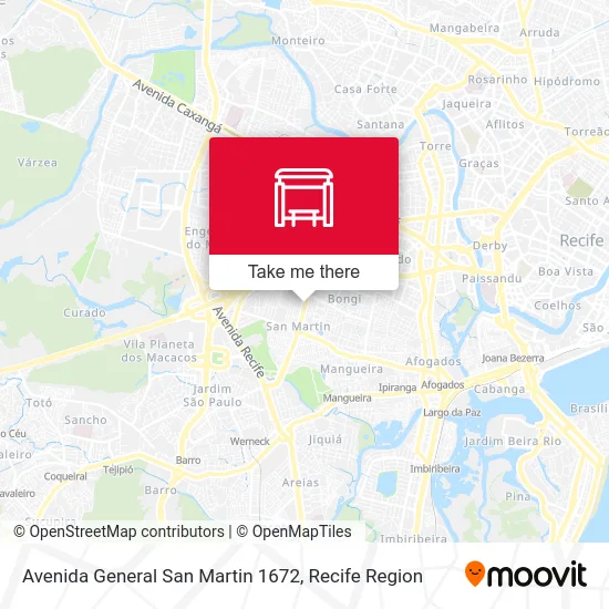 Avenida General San Martin 1672 map
