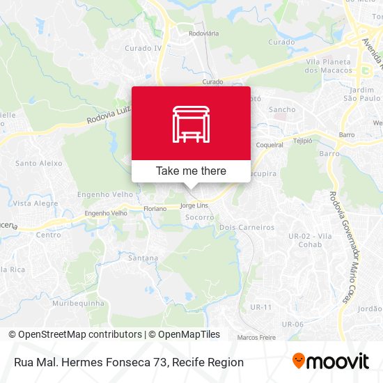 Rua Mal. Hermes Fonseca 73 map