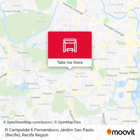 R Campolide 6 Pernambuco Jardim Sao Paulo (Recife) map