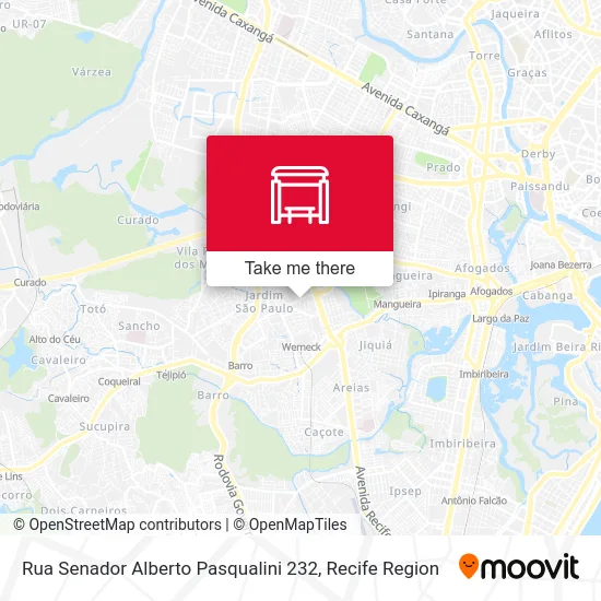 Rua Senador Alberto Pasqualini 232 map