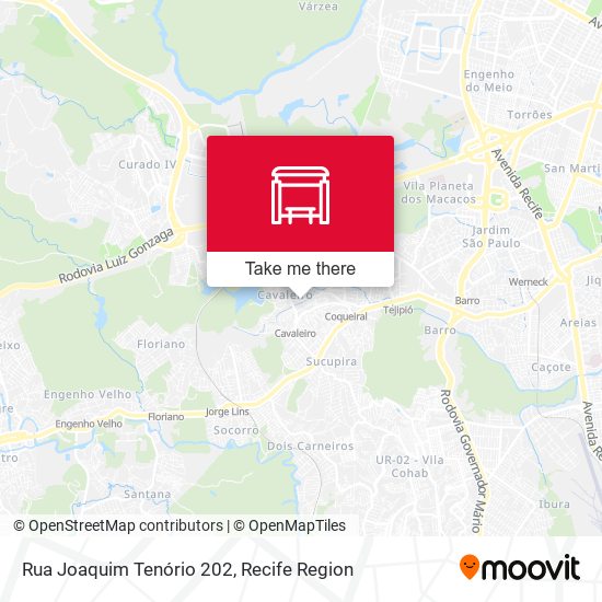 Rua Joaquim Tenório 202 map