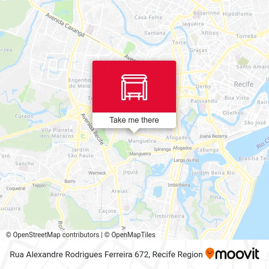 Rua Alexandre Rodrigues Ferreira 672 map