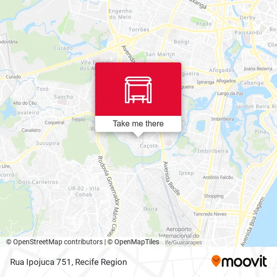 Rua Ipojuca 751 map