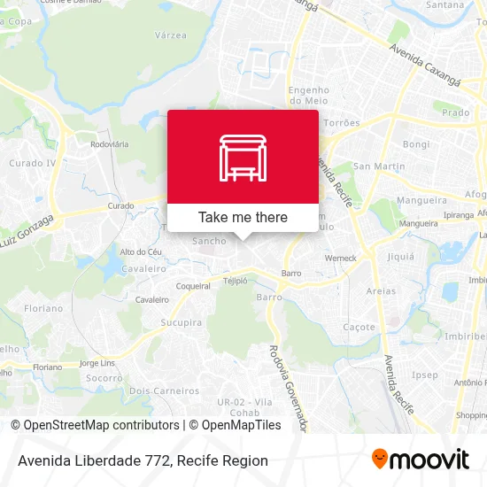 Avenida Liberdade 772 map