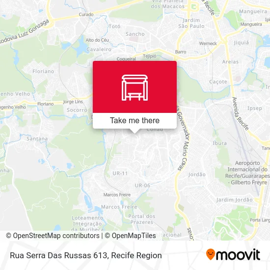 Rua Serra Das Russas 613 map