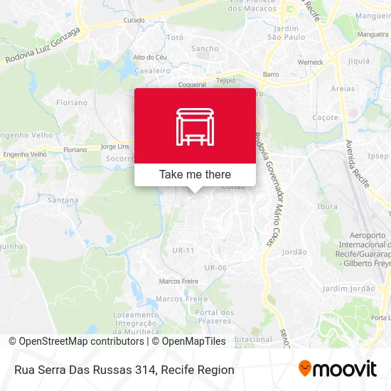 Rua Serra Das Russas 314 map