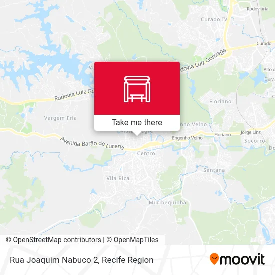 Rua Joaquim Nabuco 2 map