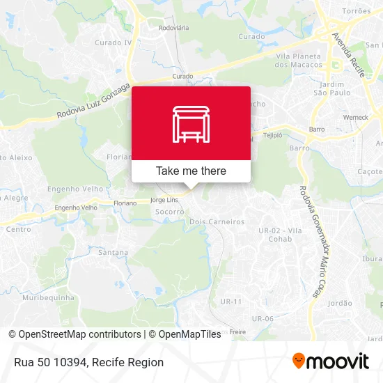 Rua 50 10394 map