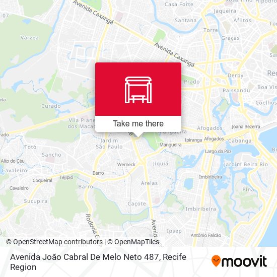 Avenida João Cabral De Melo Neto 487 map