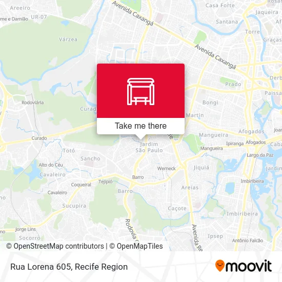 Rua Lorena 605 map
