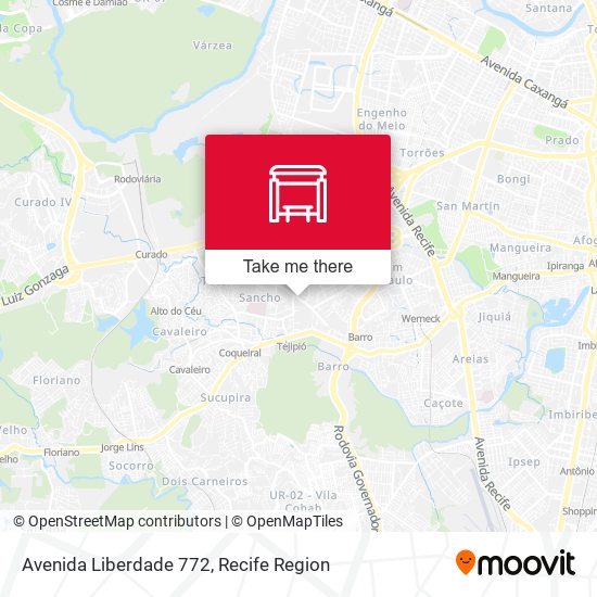 Avenida Liberdade 772 map