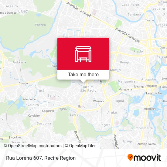 Rua Lorena 607 map