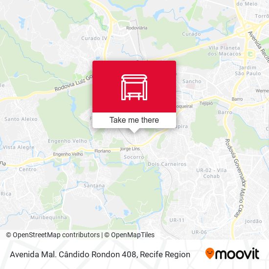 Avenida Mal. Cândido Rondon 408 map