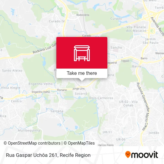 Rua Gaspar Uchôa 261 map
