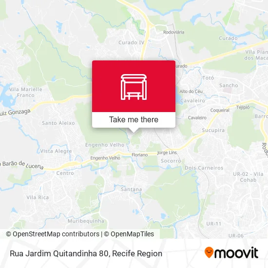 Rua Jardim Quitandinha 80 map