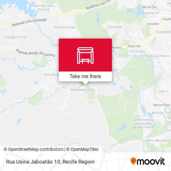Rua Usina Jaboatão 10 map