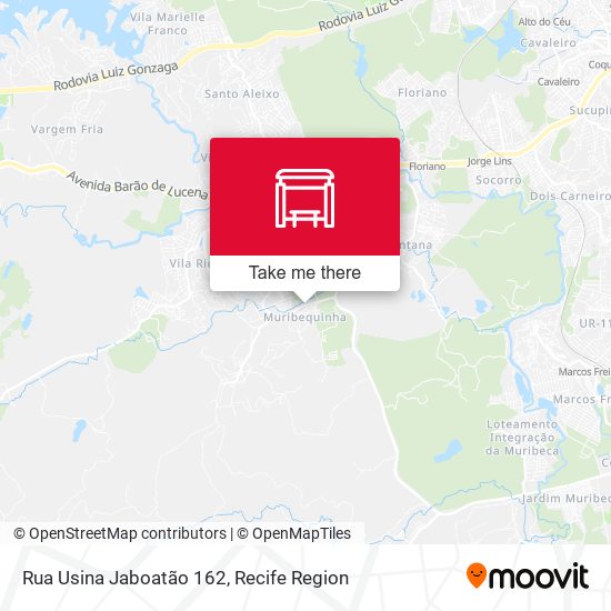 Rua Usina Jaboatão 162 map