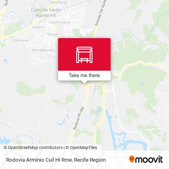 Rodovia Armínio Cuil Hi Rme map