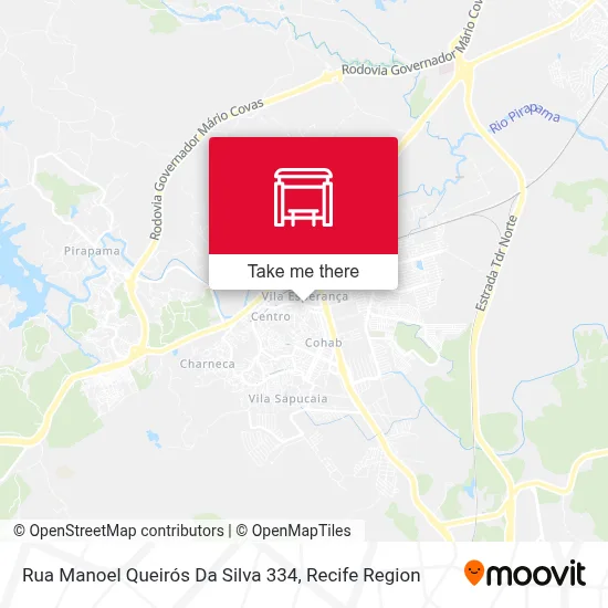 Rua Manoel Queirós Da Silva 334 map