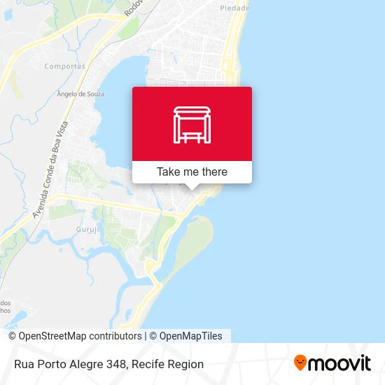 Rua Porto Alegre 348 map