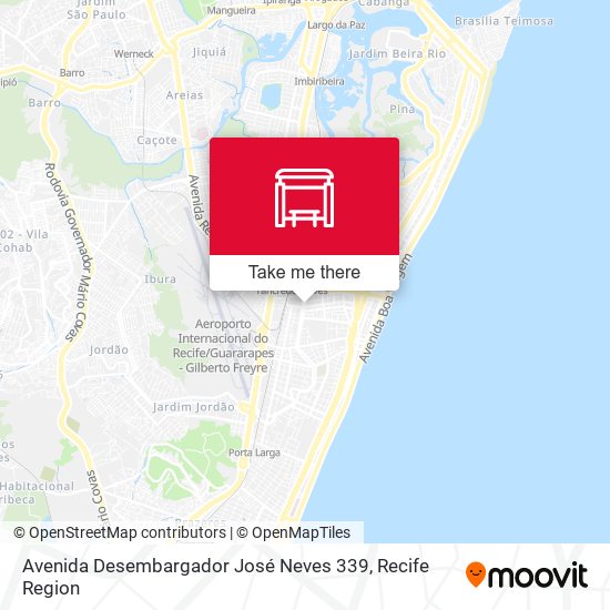 Avenida Desembargador José Neves 339 map