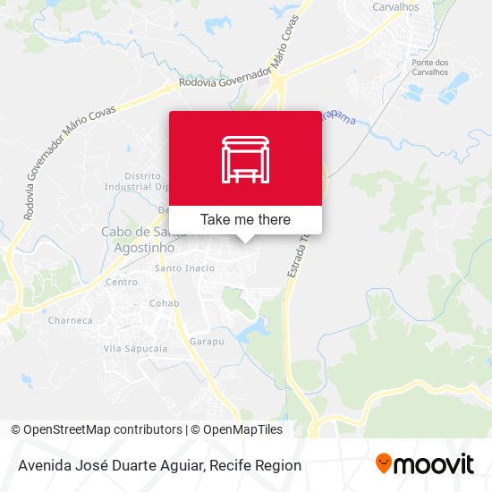 Avenida José Duarte Aguiar map
