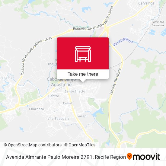 Avenida Almrante Paulo Moreira 2791 map