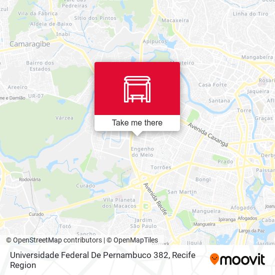 Universidade Federal De Pernambuco 382 map