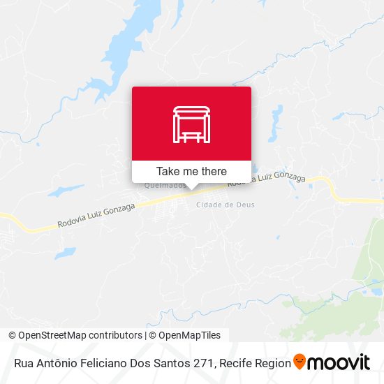 Rua Antônio Feliciano Dos Santos 271 map