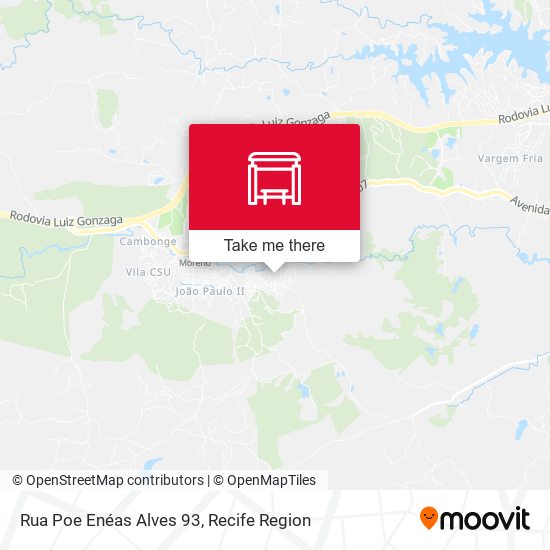 Rua Poe Enéas Alves 93 map
