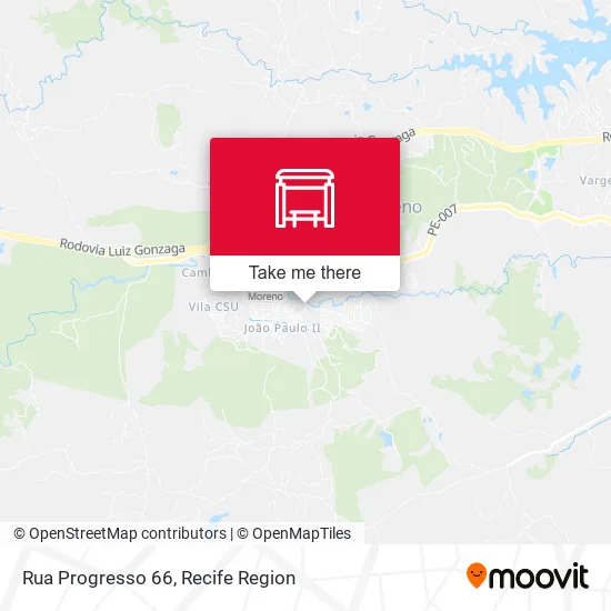 Rua Progresso 66 map