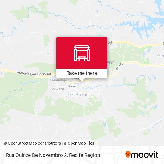 Rua Quinze De Novembro 2 map