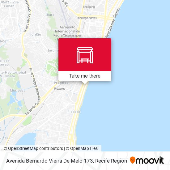 Avenida Bernardo Vieira De Melo 173 map