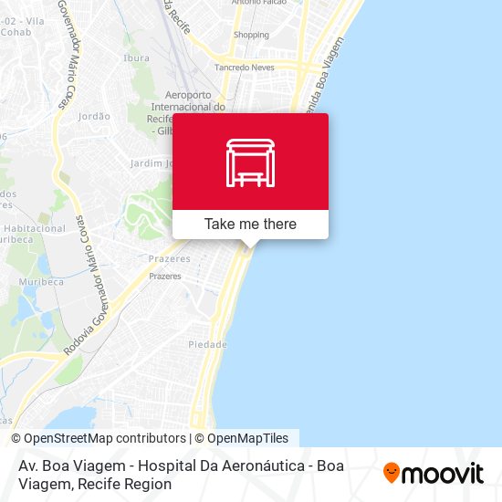 Av. Boa Viagem - Hospital Da Aeronáutica - Boa Viagem map