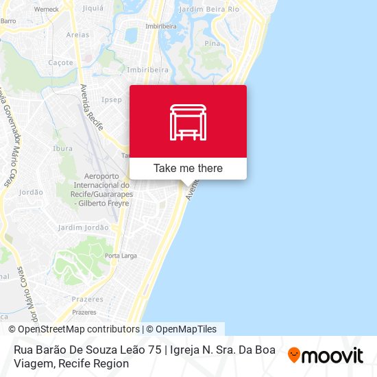 Rua Barão De Souza Leão 75 | Igreja N. Sra. Da Boa Viagem map