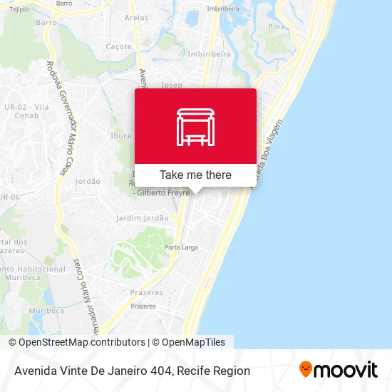 Avenida Vinte De Janeiro 404 map