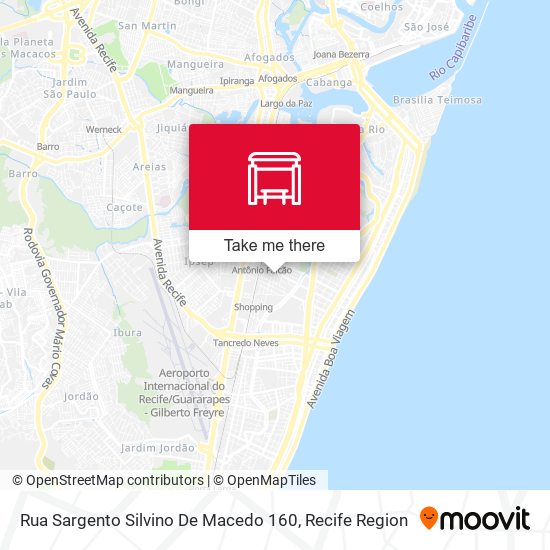 Rua Sargento Silvino De Macedo 160 map
