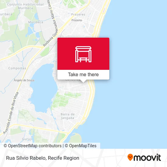 Rua Sílvio Rabelo map