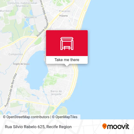 Rua Sílvio Rabelo 625 map