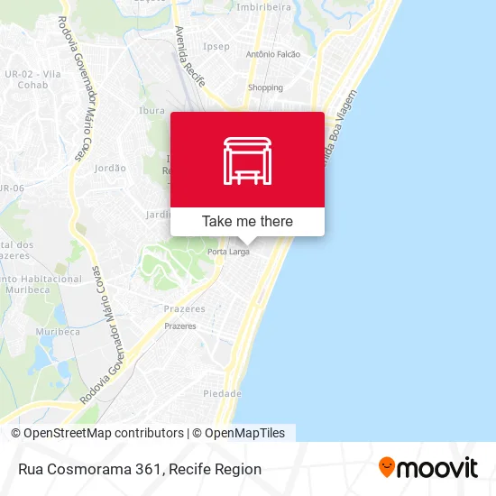 Rua Cosmorama 361 map